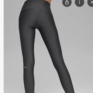 ALO Yoga Airlift Gunmetal/Charcoal 7/8 Leggings